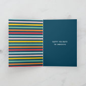 Foto Collage Weihnachten Regenbogen bunt hell (Innenseite)