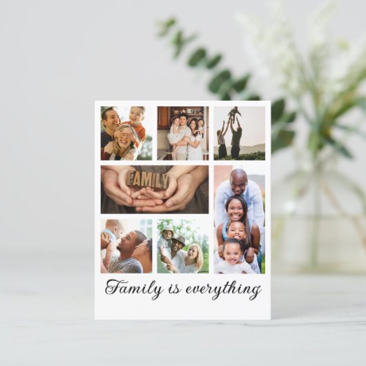 Foto Collage Wiedersehen perfekt Geschenk (Stehend Vorderseite)