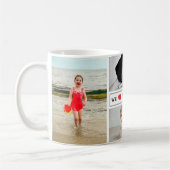 Foto-Collage wir Liebe Sie Großmutter Kaffeetasse (Links)