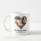 Foto Collage Wir Liebe Sie Mama Kaffeetasse (Links)