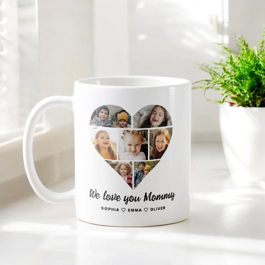 Foto Collage Wir Liebe Sie Mami Kaffeetasse