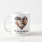Foto Collage Wir Liebe Sie Mami Kaffeetasse (Links)