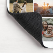 Foto Collage wir zusammen wie Copy Paste Mousepad (Ecke)