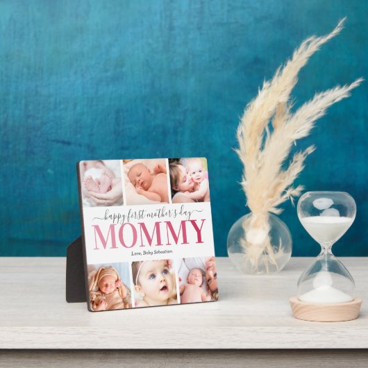 Foto Collage zum ersten Muttertag Fotoplatte (InSitu)