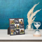 Foto-Collage zur Erinnerung an Pferde Fotoplatte (InSitu)