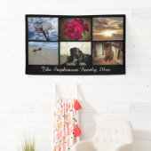 Foto-Collagen-horizontales Bild der Gewohnheits-6 Banner (Insitu)