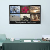 Foto-Collagen-horizontales Bild der Gewohnheits-6 Banner (Messeveranstaltung)