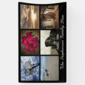 Foto-Collagen-horizontales Bild der Gewohnheits-6 Banner (Vertikal)