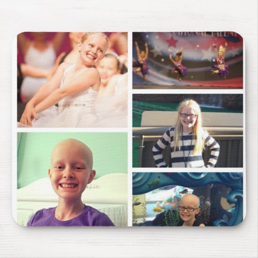 Foto-Collagen-Mausunterlage Mousepad (Vorne)