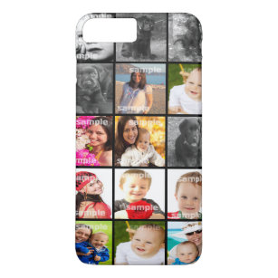 Foto-Collagen-personalisierte Gewohnheit iPhone 8 Plus/7 Plus Hülle