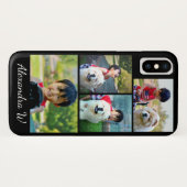 Foto-Collagen-personalisierter Name der Case-Mate iPhone Hülle (Rückseite (Horizontal))
