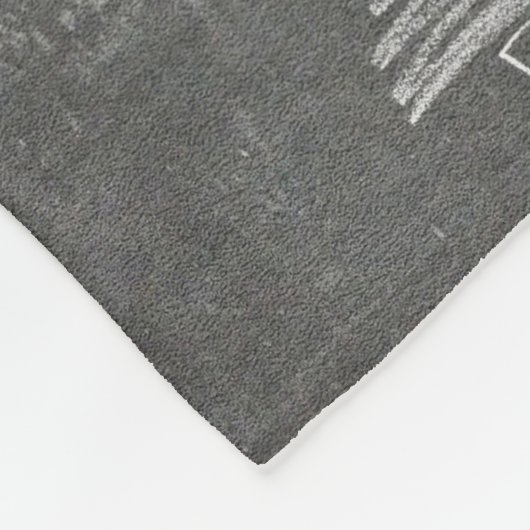 Foto-Collagen-rustikales Fleecedecke (Ecke)