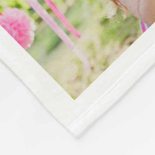 Foto-Collagen-Schablone personalisiert Fleecedecke (Ecke)