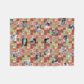 Foto-Collagendecke des Weihnachten 20 mit Fleecedecke (Vorderseite (Horizontal))