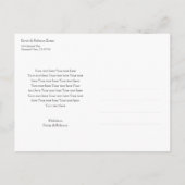 Foto Colllage Modern Boy Girl Geburtsankündigung Postkarte (Rückseite)