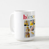 Foto Colorful Meured Holiday Gift Kaffeetasse (Vorderseite Links)