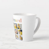 Foto Colorful Meured Holiday Gift Milchtasse (Rechte Ecke)