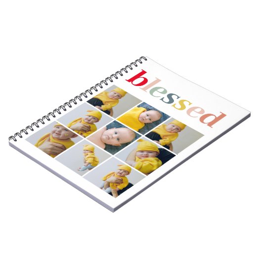 Foto Colorful Meured Holiday Gift Notizblock (Linke Seite)