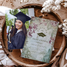 Foto Colorful Wildblume Graduation Party