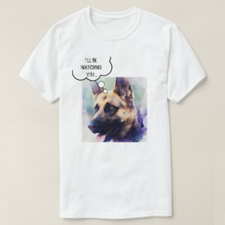Foto-Comic-Blase Ich werde Ihnen GSD beobachten T-Shirt