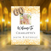 Foto Confetti zum 60. Geburtstag Poster