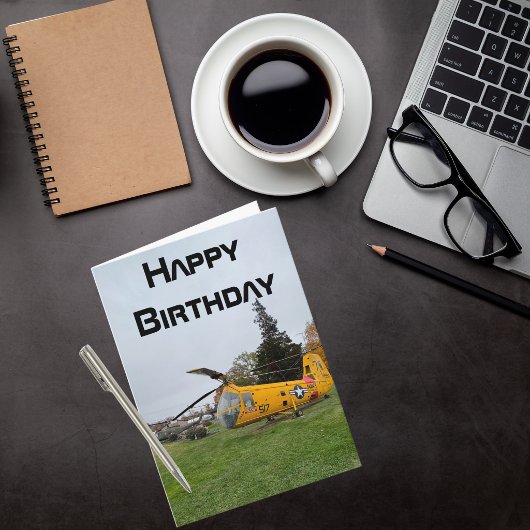 Foto, Coole Luftfahrt Geburtstag Karte