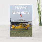 Foto, Cooler Luftfahrt Pilot Geburtstag Karte (Vorderseite)