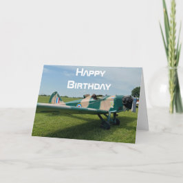 Foto, Cooler Luftfahrt Pilot Geburtstag Karte