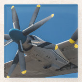 Foto, Cooler Spaß in der Luftfahrt Glasuntersetzer (Vorderseite)