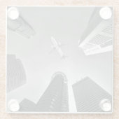 Foto, Cooler Spaß in der Luftfahrt Glasuntersetzer (Rückseite)