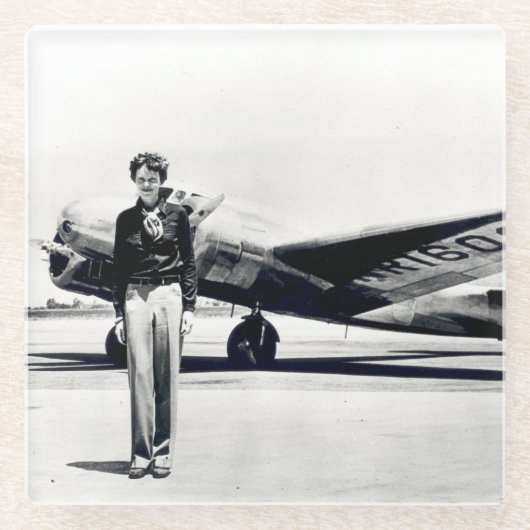 Foto, Cooler Spaß in der Luftfahrt Glasuntersetzer (Vorderseite)