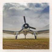 Foto, Cooler Spaß in der Luftfahrt Glasuntersetzer (Vorderseite)