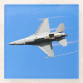 Foto, Cooler Spaß in der Luftfahrt Glasuntersetzer (Vorderseite)