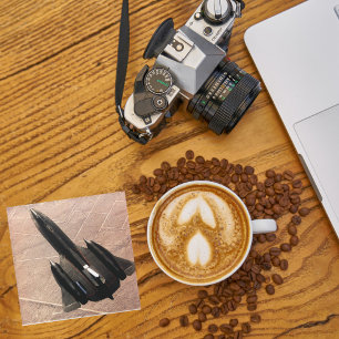 Foto, Cooler Spaß in der Luftfahrt Glasuntersetzer