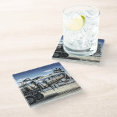 Foto, Cooler Spaß in der Luftfahrt Glasuntersetzer (Schrägansicht)