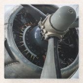 Foto, Cooler Spaß in der Luftfahrt Glasuntersetzer (Vorderseite)