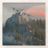 Foto, Cooler Spaß in der Luftfahrt Glasuntersetzer (Vorderseite)