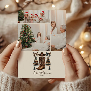 Foto Cowgirl Western Bow Weihnachten