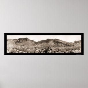 Foto Creek Canyon 1909 Poster