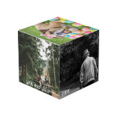 Foto Cube 5 Fotos Würfel (Rückseite Schrägansicht)