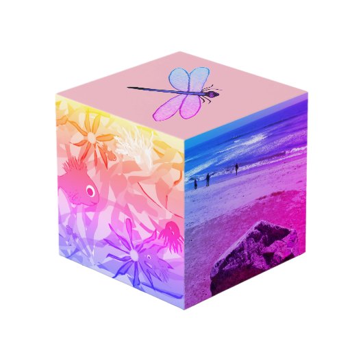 Foto Cube für Kinder Würfel (Vorderseite Schrägansicht)