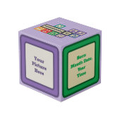 Foto-Cube für zukünftige Physiker Würfel (Rückseite Schrägansicht)
