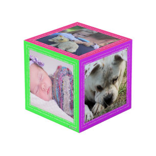 Foto Cube - Helle Farbrahmen - HAMbWG Würfel