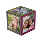 Foto Cube - Rich farbige Rahmen - HAMbWG (Rückseite Schrägansicht)