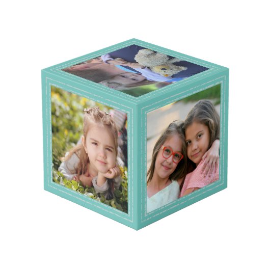 Foto Cube - Soft Frame - HAMbWG Würfel (Rückseite Schrägansicht)
