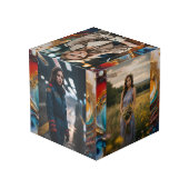 Foto Cube Würfel (Rückseite Schrägansicht)