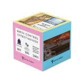 Foto Cube Würfel (Vorderseite Schrägansicht)