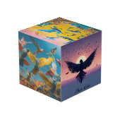 Foto Cube Würfel (Rückseite Schrägansicht)