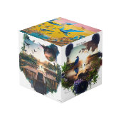 Foto Cube Würfel (Vorderseite Schrägansicht)