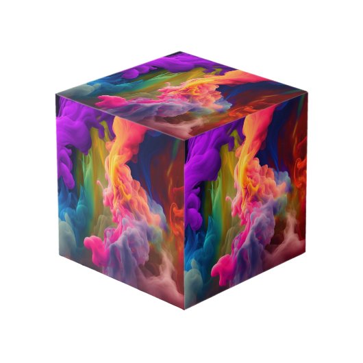 Foto Cube Würfel (Vorderseite Schrägansicht)